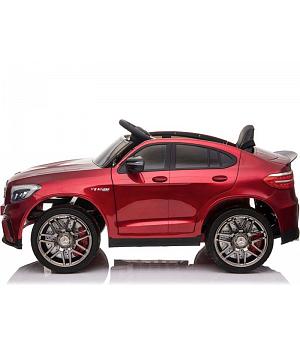 VENTA Mercedes Benz GLC63 12v, asiento piel, neumáticos goma, rojo pintado, rc INDA281-QLS5688RED